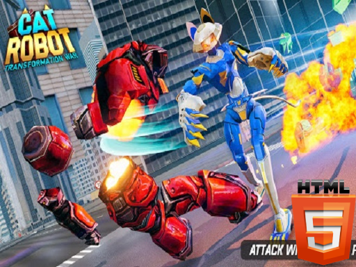 Cat Robot Transform War img